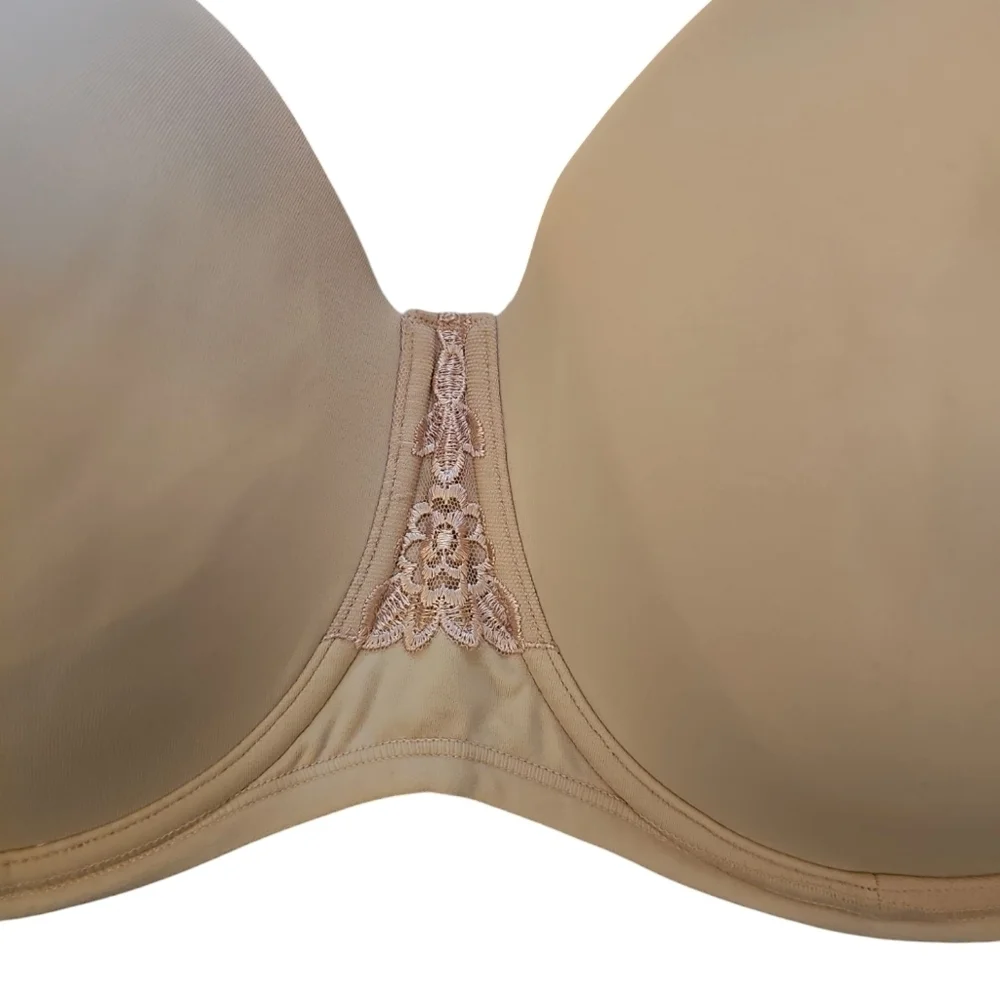 Vanity Fair Tan Nude Strapless Bra Sz 44DD Underwire New WL148